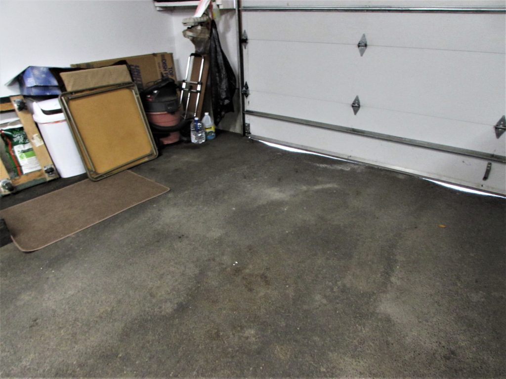 What is your garage floor surface made of? — Wenatchee Home Inspection